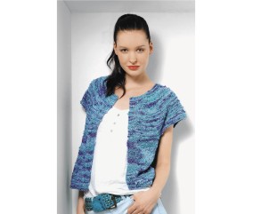 E-MODELE FEMME - GILET SANS MANCHES FLAURA - BERGÈRE DE FRANCE