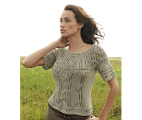 E-MODELE FEMME - PULL MANCHES COURTES OLINA - BERGÈRE DE FRANCE