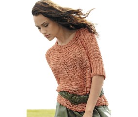 E-MODELE FEMME - PULL MANCHES COURTES OANELL - BERGÈRE DE FRANCE