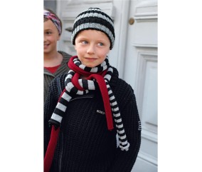 E-MODELE ENFANT - BONNET ET ÉCHARPES PARVEDY - BERGÈRE DE FRANCE