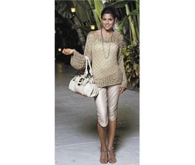 E-MODELE FEMME - PULL AJOURÉ SOLYNE - BERGÈRE DE FRANCE