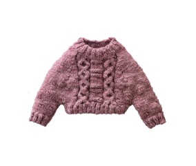 E-MODELE BÉBÉ - PULL-CAPE NADETTE - BERGÈRE DE FRANCE