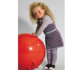 E-MODELE BÉBÉ - ROBE ET CALEÇON BINTOU - BERGÈRE DE FRANCE