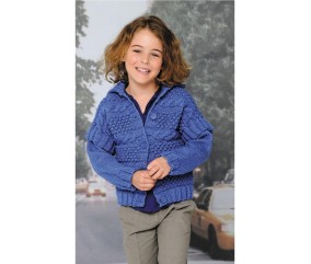 E-MODELE MIXTE - CARDIGAN À MANCHES AMOVIBLES SONJA - BERGÈRE DE FRANCE