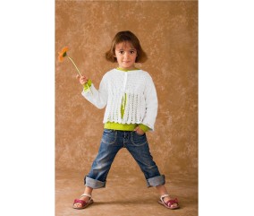 E-MODELE ENFANT - GILET SANDIE - BERGÈRE DE FRANCE