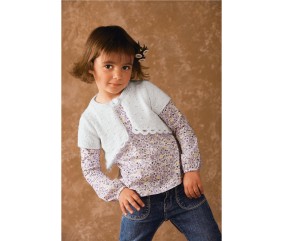E-MODELE ENFANT - BOLÉRO SANDRA - BERGÈRE DE FRANCE