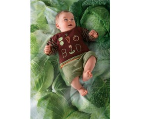E-MODELE BÉBÉ - PULL ET SHORT CYRIL - BERGÈRE DE FRANCE