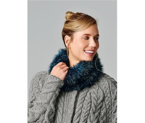 E-MODELE FEMME - SNOOD FOURRURE ADELINE - BERGÈRE DE FRANCE