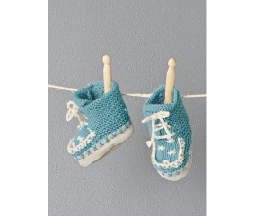 E-MODELE BÉBÉ - CHAUSSONS À LACETS BADIS - BERGÈRE DE FRANCE