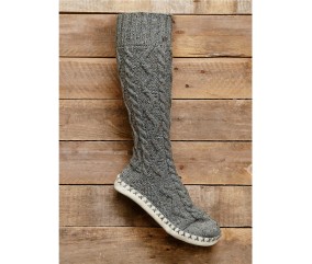 E-MODELE FEMME - CHAUSSONS IRLANDAIS CAFER - BERGÈRE DE FRANCE