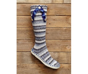 E-MODELE FEMME - CHAUSSONS RUBAN GIANNA - BERGÈRE DE FRANCE