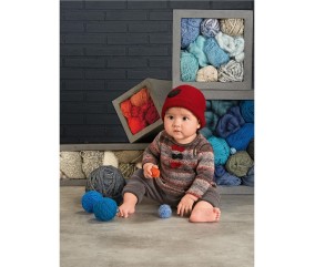 E-MODELE BÉBÉ - BONNET GWENDOLINE - BERGÈRE DE FRANCE