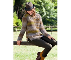 E-MODELE FEMME - PULL ZIPPÉ CÔTÉS CARLA - BERGÈRE DE FRANCE