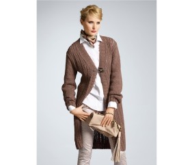 E-MODELE FEMME - VESTE LONGUE PRICILIA - BERGÈRE DE FRANCE