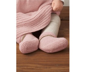 E-MODELE BÉBÉ - CHAUSSONS CLAVIE - BERGÈRE DE FRANCE