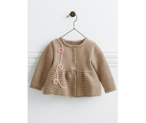 E-MODELE BÉBÉ - GILET CLAUDE - BERGÈRE DE FRANCE