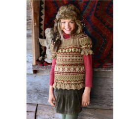 E-MODELE ENFANT - PULL JACQUARD MANCHES COURTES NIKITA - BERGÈRE DE FRANCE
