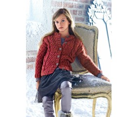 E-MODELE ENFANT - VESTE CIARA - BERGÈRE DE FRANCE