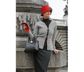 E-MODELE FEMME - VESTE AU CROCHET ALBINA - BERGÈRE DE FRANCE