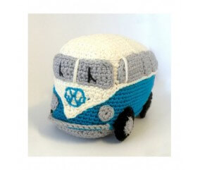 Kit Crochet Minibus rétro bleu - Hardicraft
