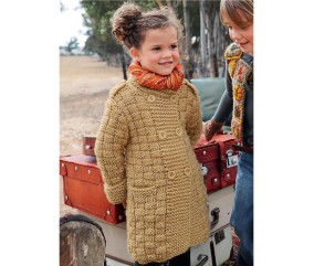 E-MODELE ENFANT - MANTEAU GALIA - BERGÈRE DE FRANCE