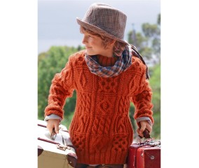 E-MODELE ENFANT - PULL RAS DE COU MARIELLE - BERGÈRE DE FRANCE