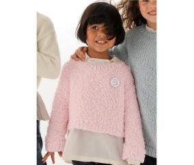 E-MODELE ENFANT - PULL COURT TALIE - BERGÈRE DE FRANCE