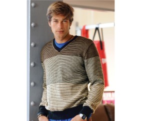 E-MODELE MIXTE - PULL COL V PATHE - BERGÈRE DE FRANCE