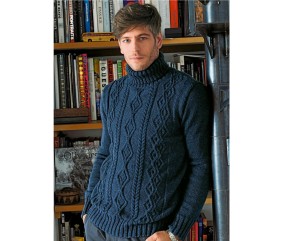 E-MODELE HOMME - PULL COL ROULÉ BERTIN - BERGÈRE DE FRANCE