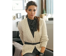 E-MODELE FEMME - GILET À TORSADES POLINA - BERGÈRE DE FRANCE