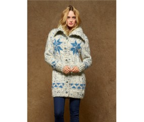 E-MODELE FEMME - VESTE JACQUARD HALINA - BERGÈRE DE FRANCE