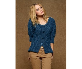 E-MODELE DÉCO - GILET DÉCOLLETÉ AGNÈS - BERGÈRE DE FRANCE