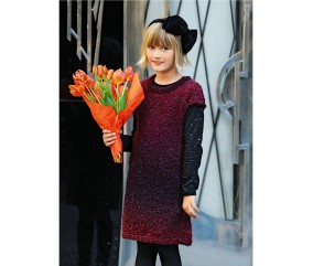 E-MODELE FILLE - ROBE TAISS - BERGÈRE DE FRANCE