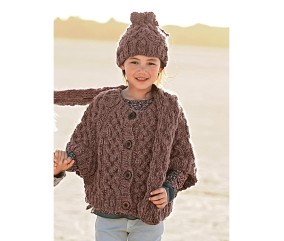 E-MODELE ENFANT - PONCHO NELDA - BERGÈRE DE FRANCE