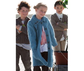 E-MODELE ENFANT - MANTEAU CALÉLIA - BERGÈRE DE FRANCE