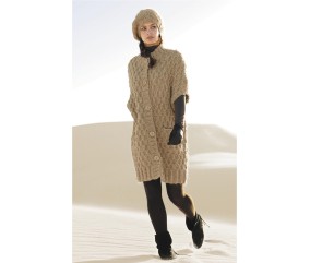 E-MODELE FEMME - MANTEAU SANS MANCHES NABILLA - BERGÈRE DE FRANCE