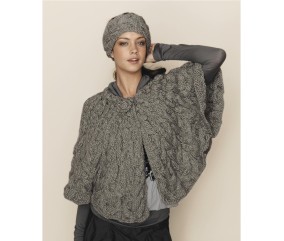 E-MODELE MIXTE - CAPE ET BANDEAU NADIA - BERGÈRE DE FRANCE