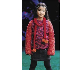 E-MODELE FILLE - PULL TUNIQUE ALEXA - BERGÈRE DE FRANCE