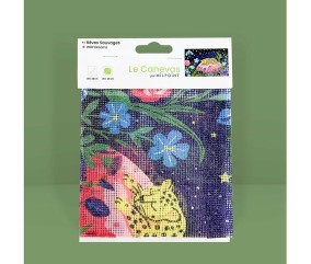 Kit canevas complet avec fils - Rêves sauvages 20 x 30 cm - vue 2