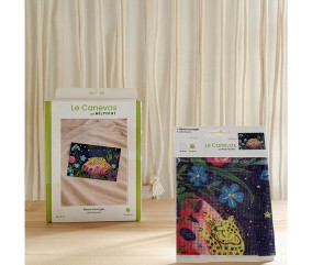 Kit canevas complet avec fils - Rêves sauvages 20 x 30 cm - vue 5