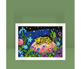 Kit canevas complet avec fils - Rêves sauvages 20 x 30 cm - vue 6
