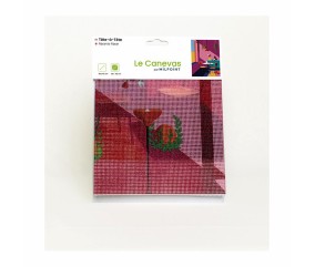 Kit canevas complet avec fils - Tête-à-tête 30 x 40 cm - vue 6