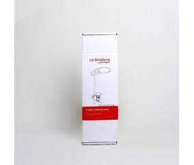 Support tambour broderie Milpoint - Pince de table en hêtre - boîte