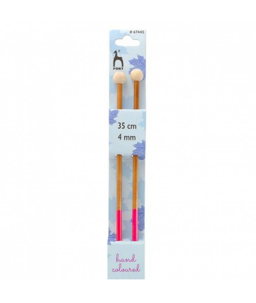 Aiguilles à tricoter 35 cm Bois Flair Du N°3 au 10 - Pony Aiguilles à tricoter 35 cm Bois Flair Du N°3 au 10 - Pony