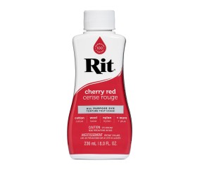 Teinture textile Rit Dye All-Purpose liquide - 236 ml - Cerise Rouge - flacon de face