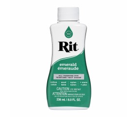 Teinture textile Rit Dye All-Purpose liquide - 236 ml - Emeraude - flacon de face