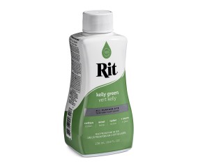 Teinture textile Rit Dye All-Purpose liquide - 236 ml - Vert Kelly - flacon de profil