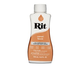 Teinture textile Rit Dye All-Purpose liquide - 236 ml - Fauve - flacon de face