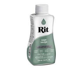 Teinture textile Rit Dye All-Purpose liquide - 236 ml - Sauge - flacon de profil