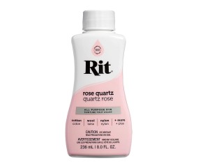 Teinture textile Rit Dye All-Purpose liquide - 236 ml - Rose Quartz - flacon de face